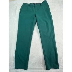 vineyard Vines OTG on the Go Pants Mens 33 x 32 Green Chinos Cotton Stretch
